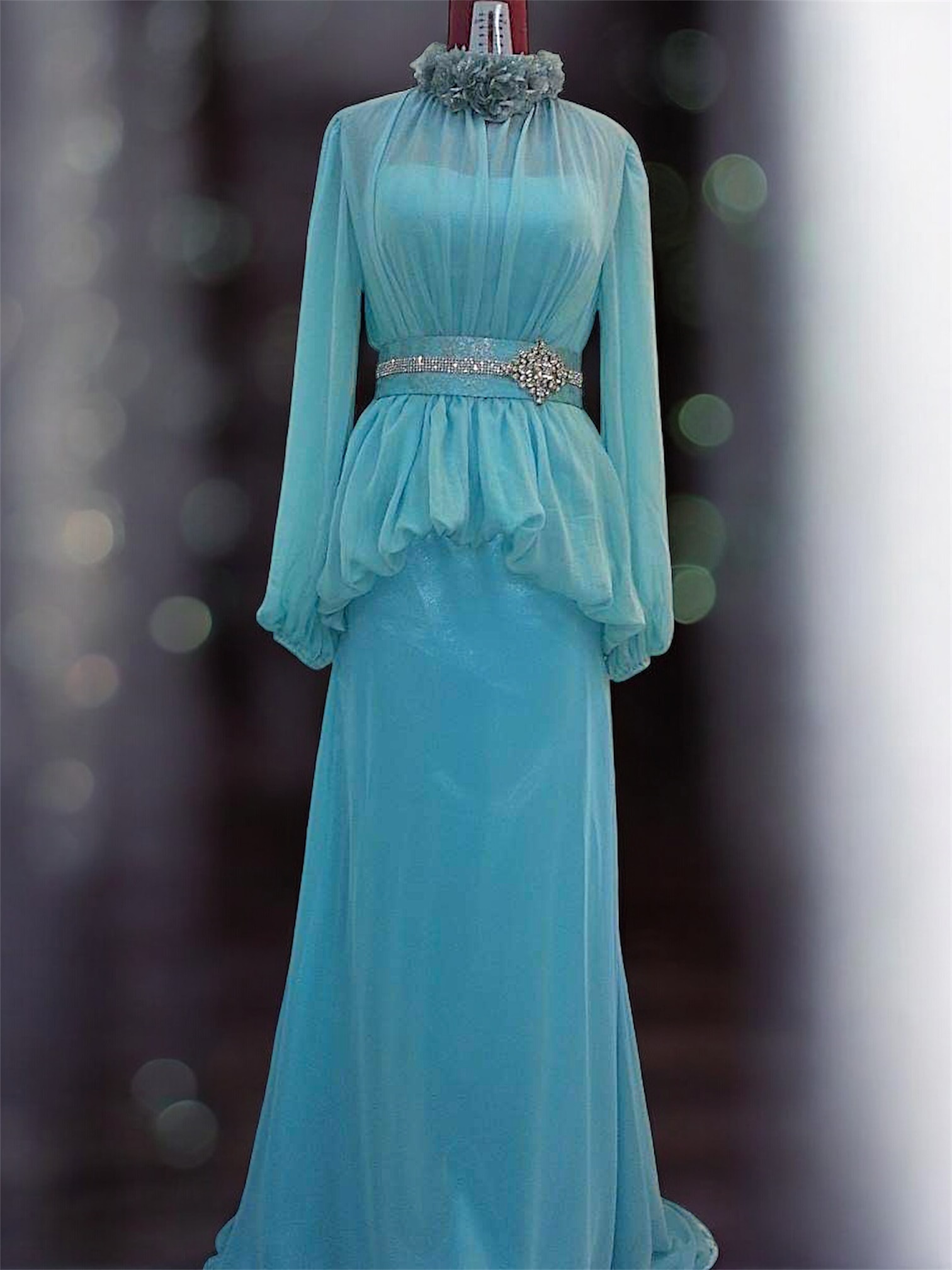 Custom made gown for a Client