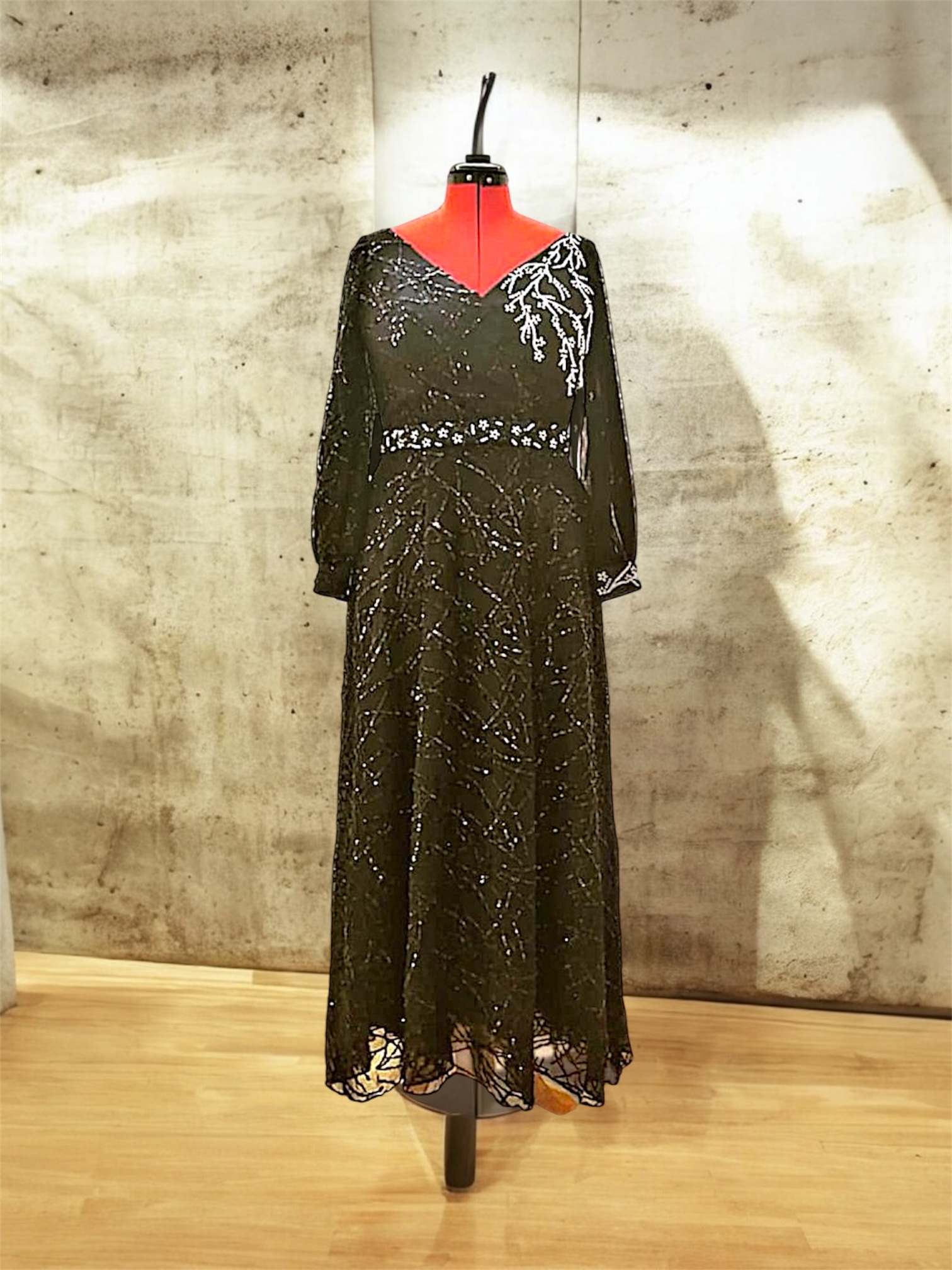 Custom made gown for a Client