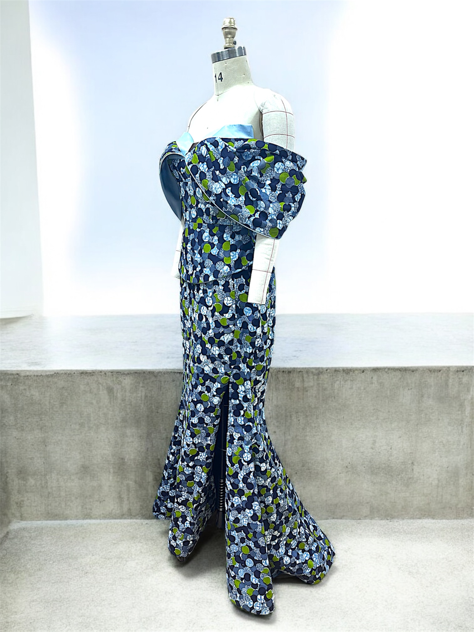 Custom made dress for a client