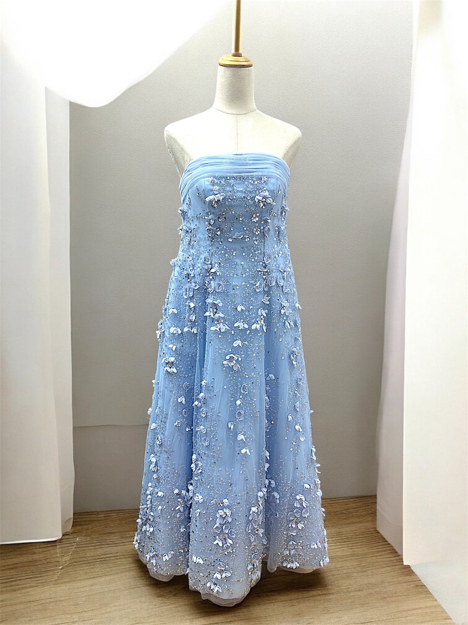 Custom made gown for a client