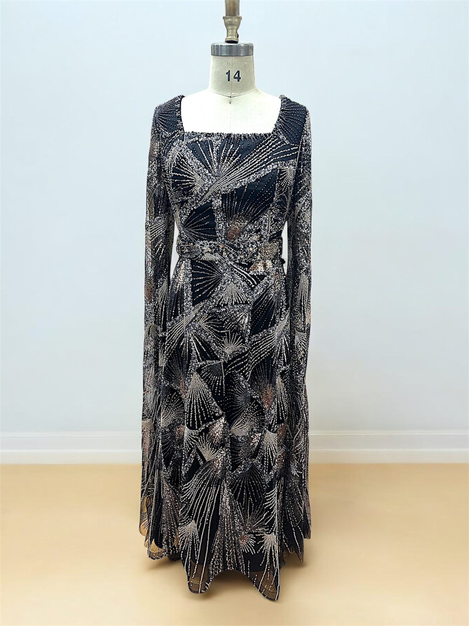 Custom made gown for a client